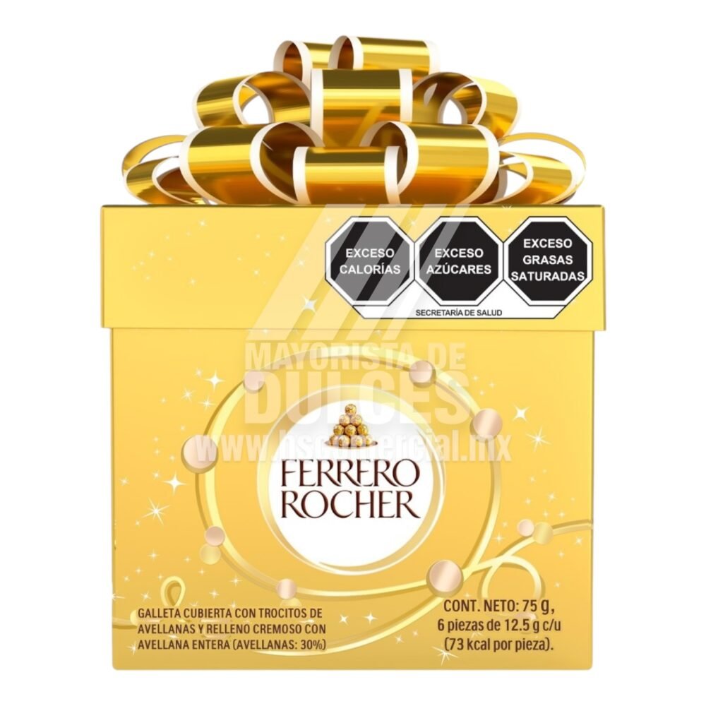 Ferrero Rocher REGALITO con 6 piezas 75g