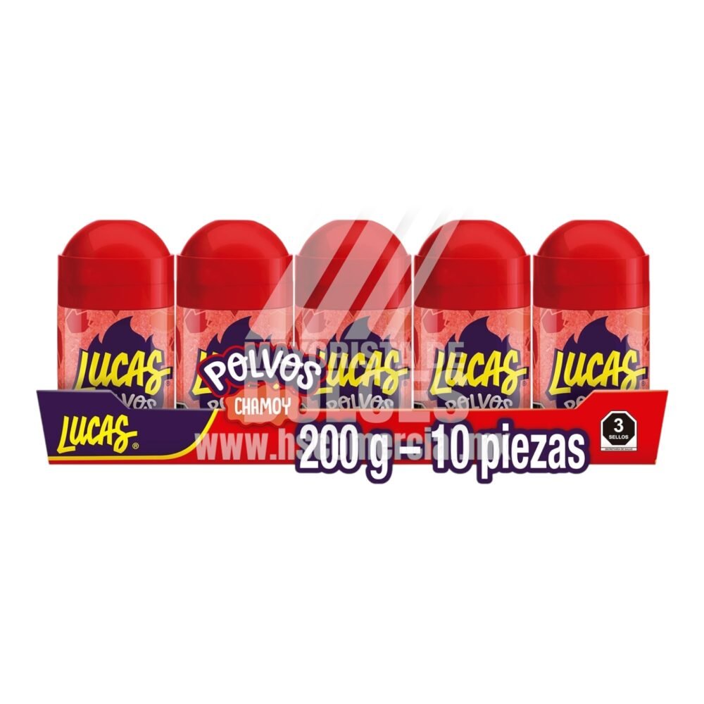 Lucas Baby CHAMOY (Rojo) paquete con 10 piezas 2