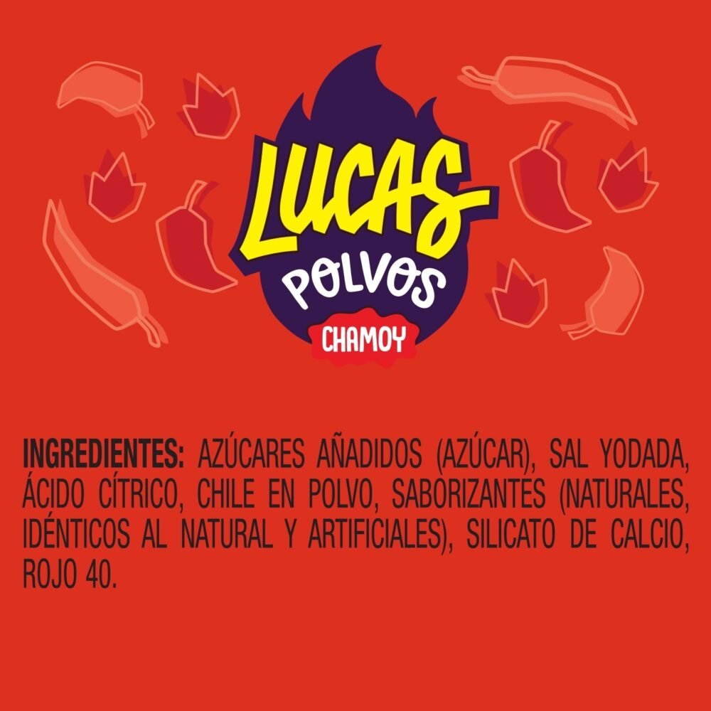 Lucas Baby CHAMOY (Rojo) paquete con 10 piezas 7