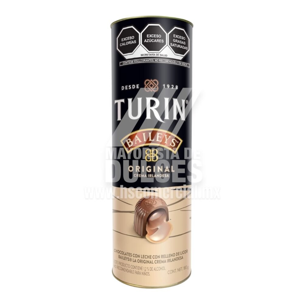 Turin chocolate BAILEYS en Tubo con 180g