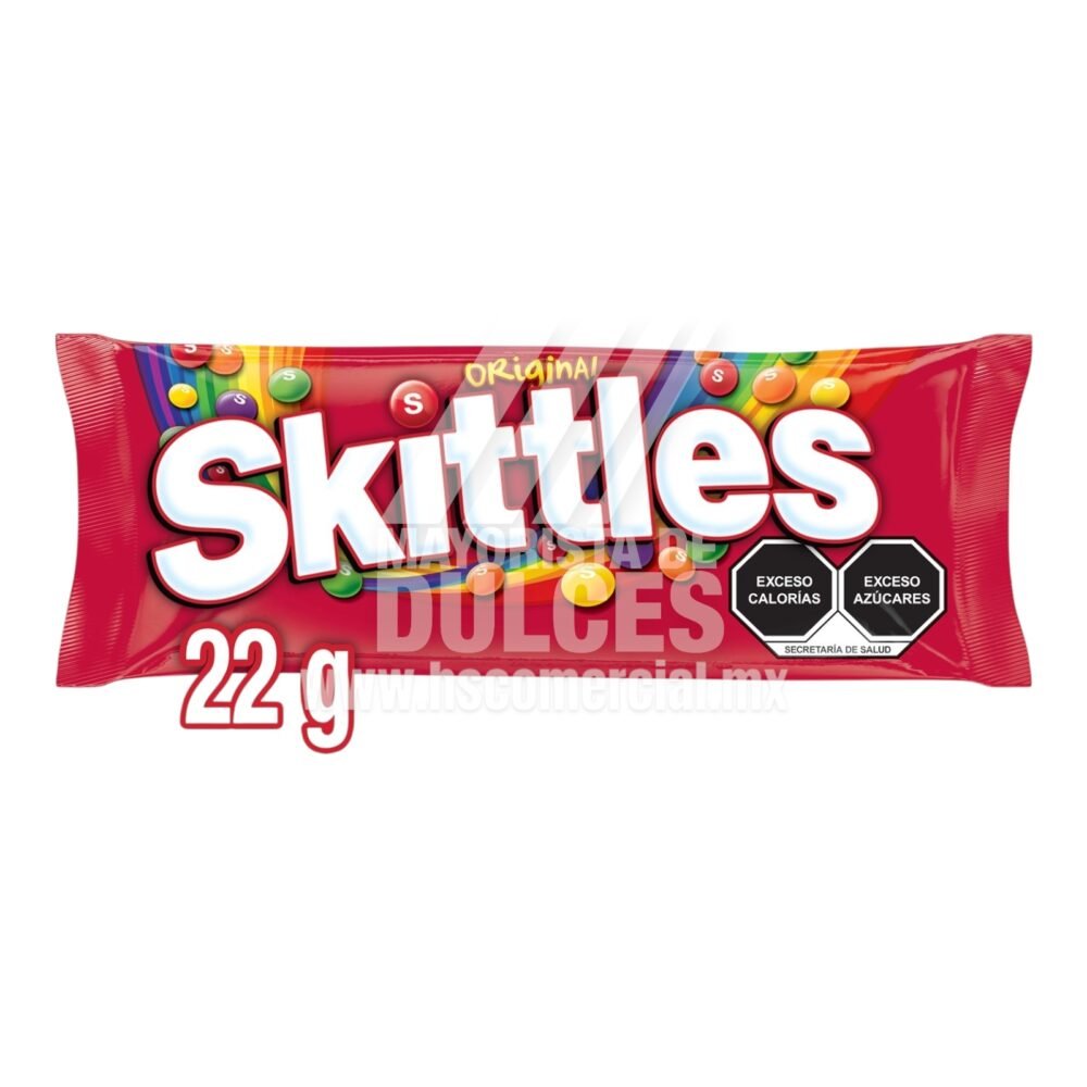 Wrigleys Skittles Paquete Original con 10 sobres de 220g 2