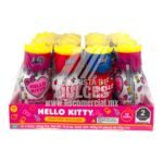 Bondy Caramelo Líquido Rollips HELLO KITTY paquete con 12 piezas