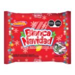 Chompys paleta BLANCA NAVIDAD bolsa con 65 piezas