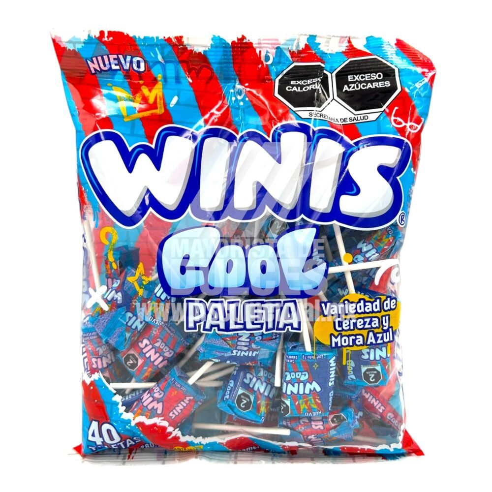 Winis Paleta COOL bolsa con 40 piezas