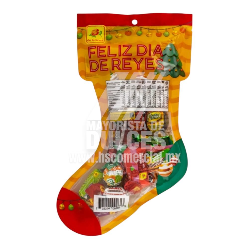 de la Rosa Bota CHICA Navideña con 125g 1