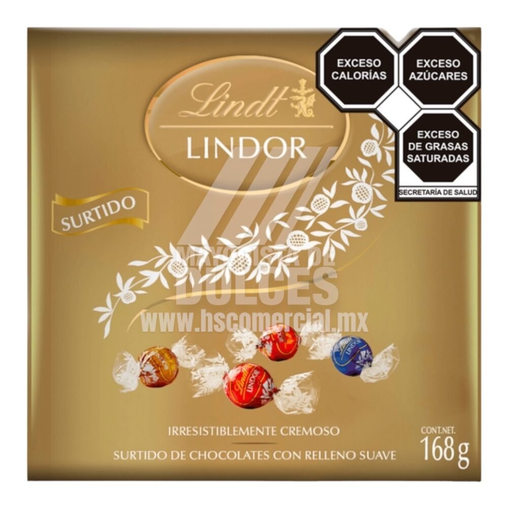 Calé chocolate Lindor Surtido ESPECIAL estuche con 168g