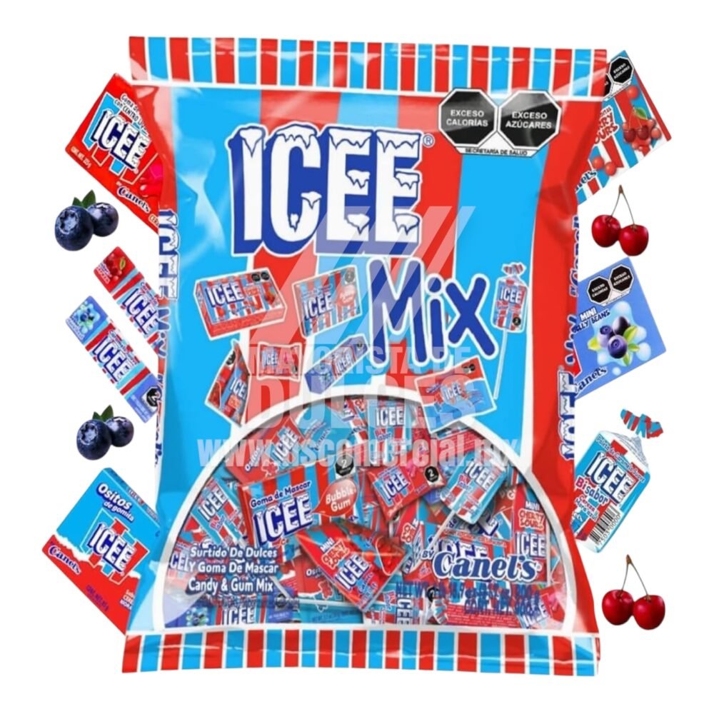 Canels piñatero ICEE MIX bolsa con 900g