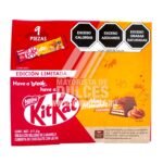 Nestlé chocolate Kit Kat sabor CARAMELO Momentos paquete con 9 piezas