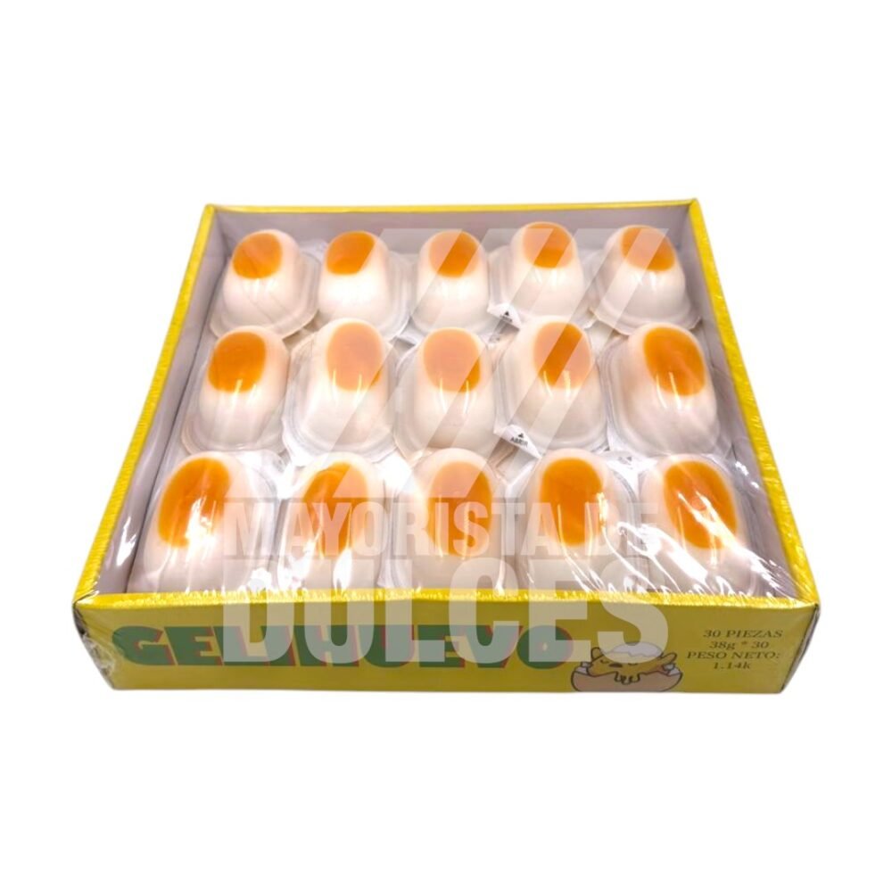 Koio Gomita GELIHUEVO paquete con 30 piezas (Caja con 12 paquetes)   12/30pzs