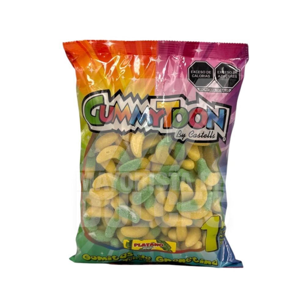 Koio Gomita PLÁTANO bolsa con 1 kilo (Caja con 12 bolsas)   12/1kg