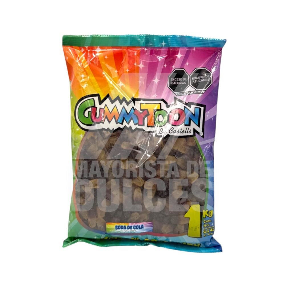 Koio Gomita SODA bolsa con 1 kilo (Caja con 12 bolsas)   12/1kg