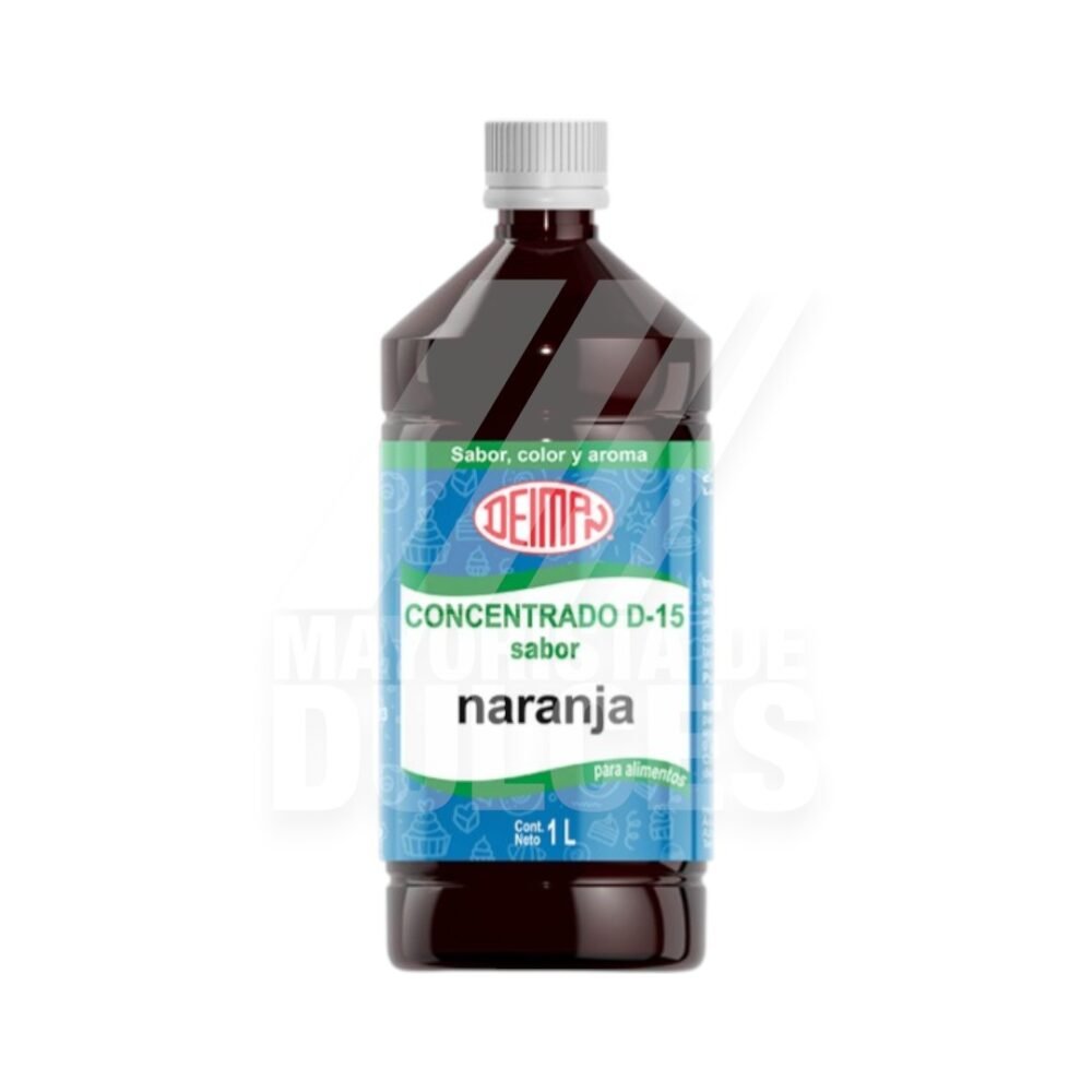 Deiman Concentrado NARANJA botella con 1 litro