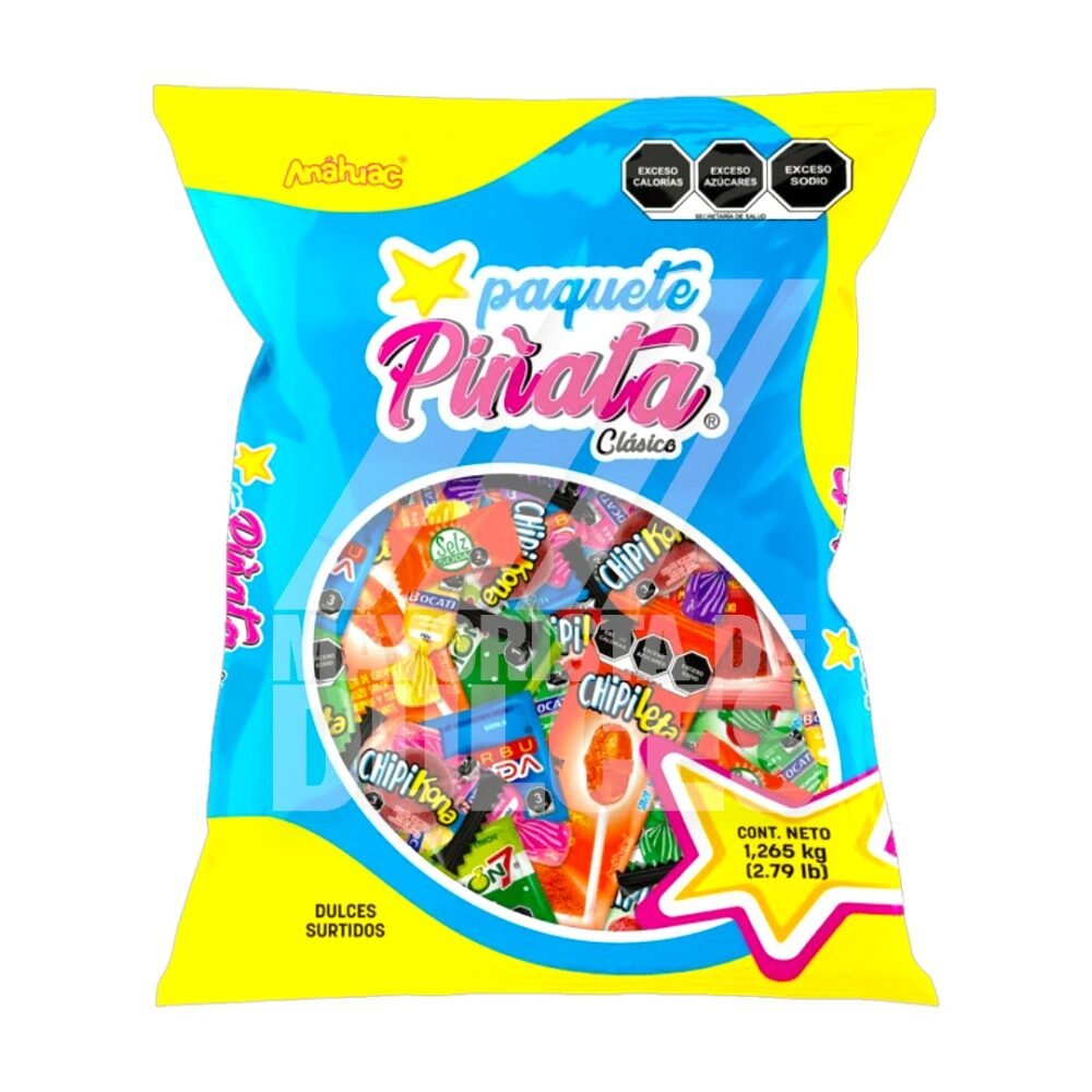 Anahuac PIÑATA Clásica bolsa con 1,265 kg
