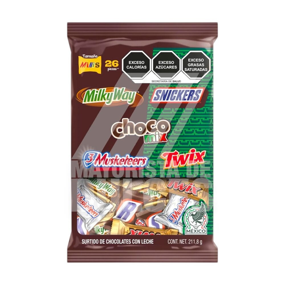 Effem Mars chocolate SOCCER Mix bolsa con 211.8g