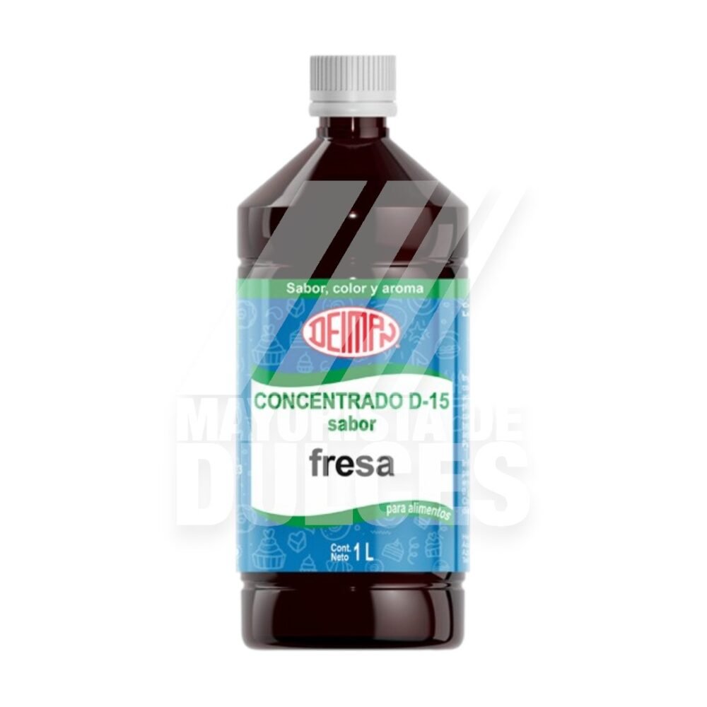 Deiman Concentado FRESA botella con 1 litro