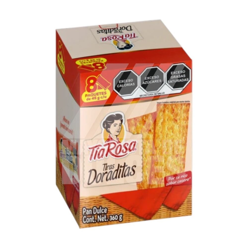 Bimbo Mini DORADITAS paquete con 8 piezas