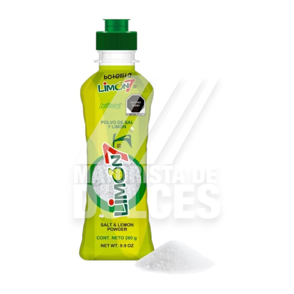 Anahuac Botellita LIMÓN 7 con 280g