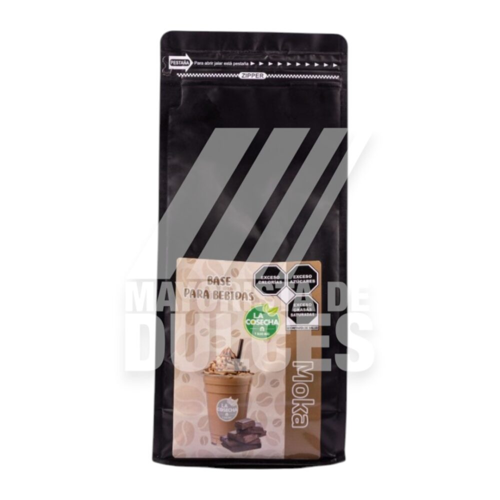 La Cosecha Base para Bebidas Moka bolsa con 1 kilo