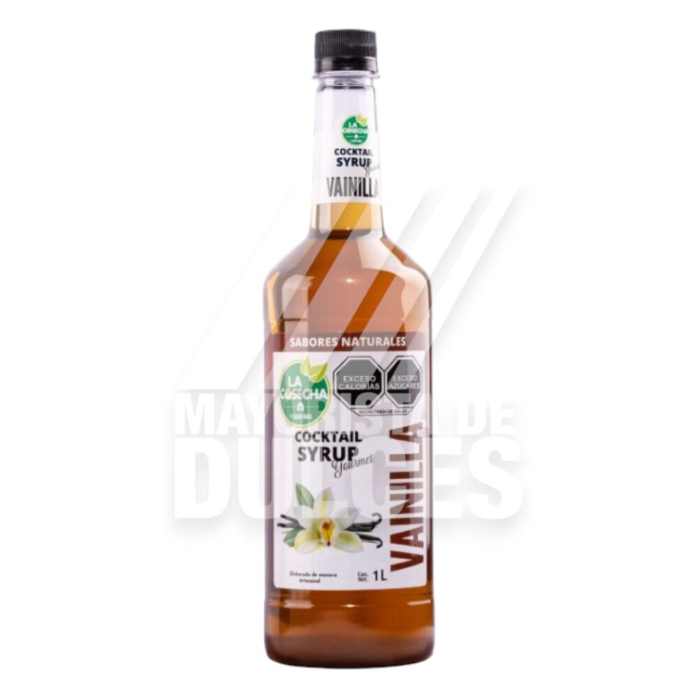 La Cosecha Sirope Vainilla botella con 1 litro
