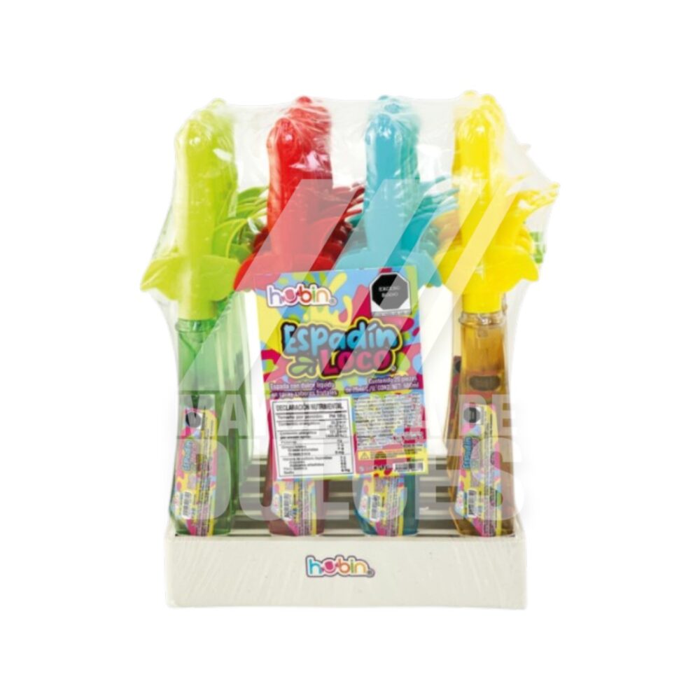 Hubin Caramelo Espadín Loco paquete con 20 piezas