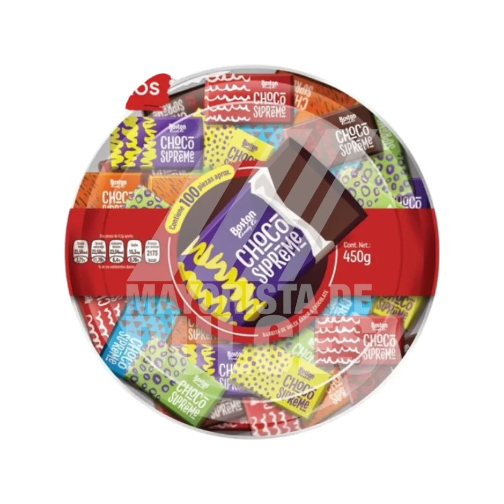 Candy Box Boston Choco Supreme bote con 450g