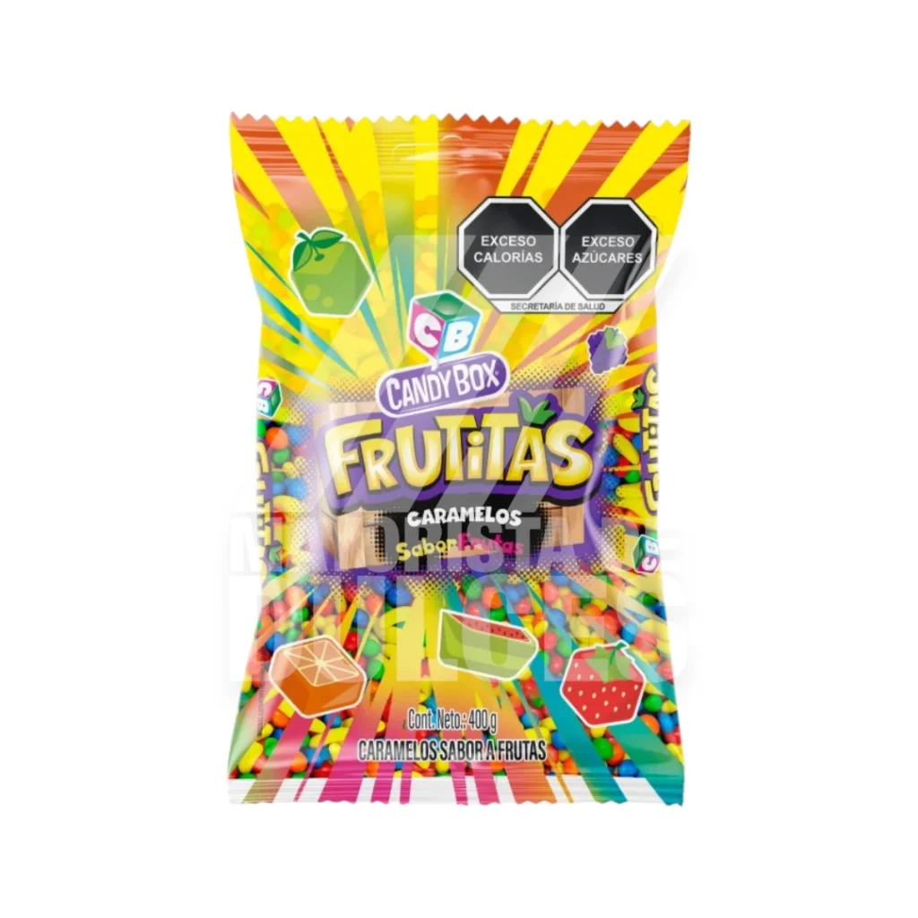 Candy Box Candy Frutitas bolsa con 400g